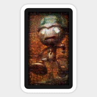 Amumu  Mosaic Portrait 8 Sticker